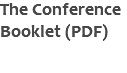 The Conference Booklet (PDF)