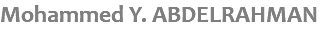 Mohammed Y. ABDELRAHMAN