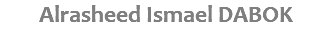 Alrasheed Ismael DABOK