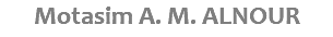 Motasim A. M. ALNOUR